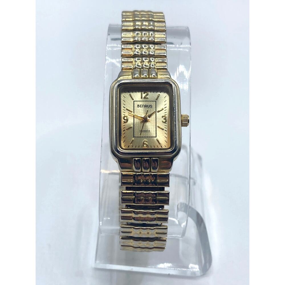 VTG Benrus Quartz Women's Dress Watch 20mm - Fresh Battery - Expandable Band
